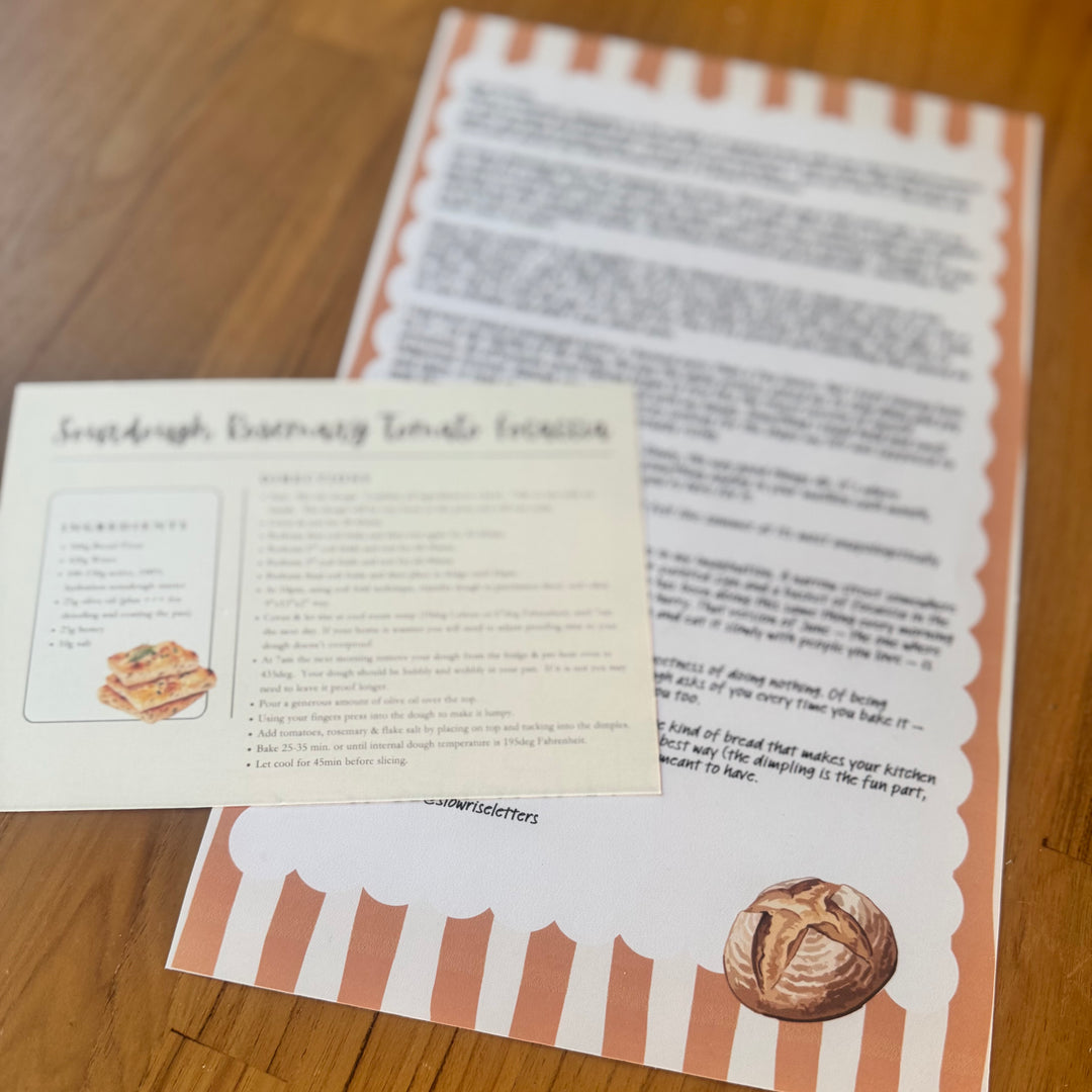 Slow Rise Letters — Founding Member Subscription